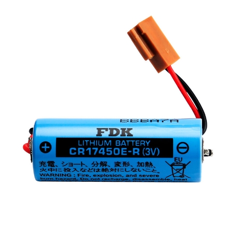 Pin nuôi nguồn FDK CR17450E-R (3V) 2400mAh nối giắc nâu