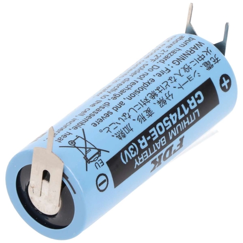 Pin nuôi nguồn FDK CR17450E-R (3V) 2400mAh hàn chân 3P