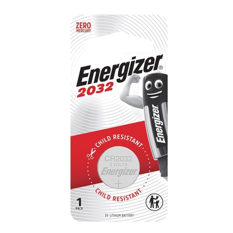 Pin ENERGIZER CR2032 Lithium 3V BP1 (vỉ 1 viên cao cấp)
