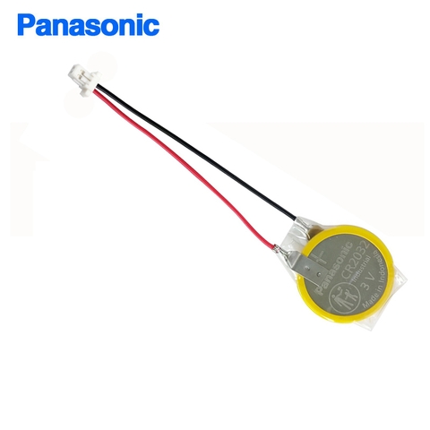 Pin CMOS CR2032 Panasonic Lithium 3V nối giắc cắm