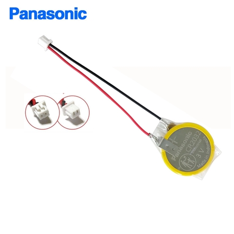 Pin CMOS CR2032 Panasonic Lithium 3V nối giắc cắm