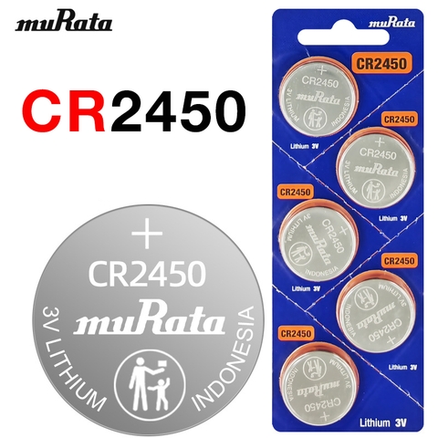 Pin Murata CR2450 Lithium 3V
