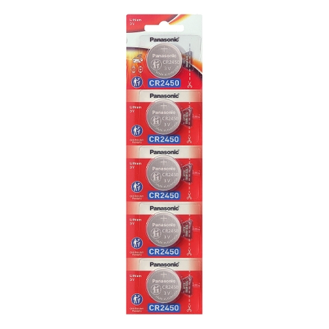 Pin CR2450 Panasonic Lithium 3V CR-2450