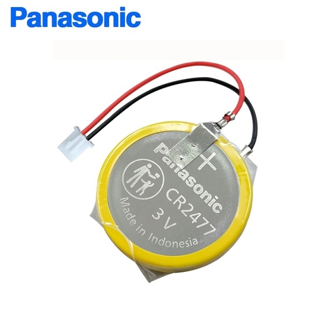 Pin nuôi nguồn Panasonic CR2477 Lithium 3V nối giắc