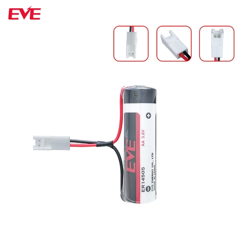 EVE ER14505, Pin nuôi nguồn 3.6V 2700mAh nối giắc