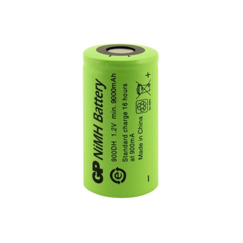 Pin sạc GP 900DH 1.2V Ni-MH 9000mAh size D