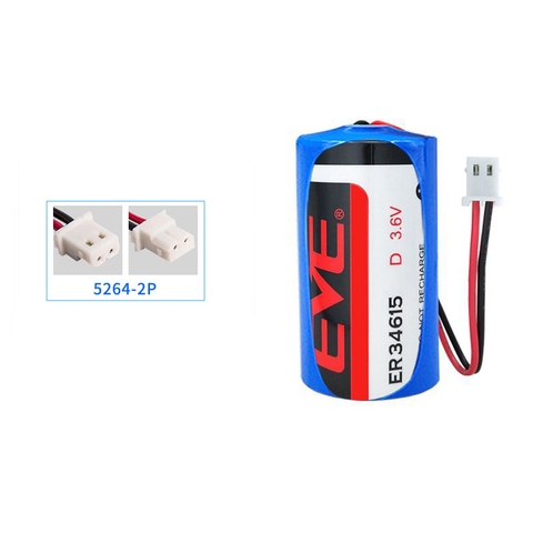Pin EVE ER34615 3.6V 19Ah nối giắc 5264