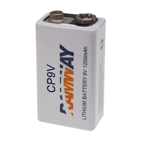 Pin Ramway CP9V Lithium 9V 1200mAh