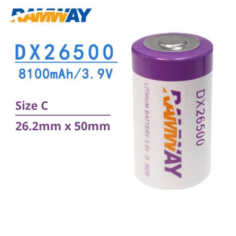 Ramway DX26500 3.9V 8100mAh, Pin Lithium không sạc nuôi nguồn