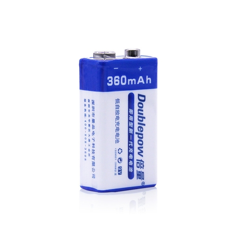 Pin sạc 9V Doublepow Ni-MH 360mAh