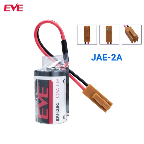 Pin nuôi nguồn EVE ER14250 3.6V 1200mAh nối giắc