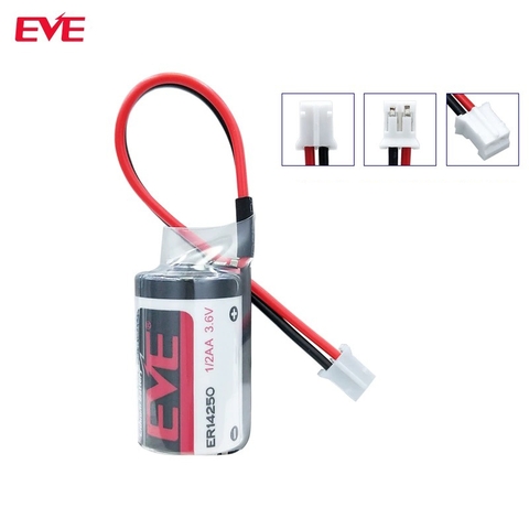 Pin EVE ER14250 3.6V 1/2AA 1200mAh chính hãng nối giắc