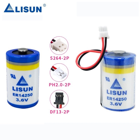 Pin Lisun ER14250 3.6V 1/2AA 1200mAh nối giắc