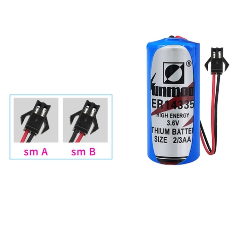 Sunmoon ER14335, Pin nuôi nguồn 3.6V 1650mAh
