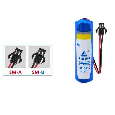 Pin nuôi nguồn Lisun ER14505 3.6V 2400mAh nối giắc