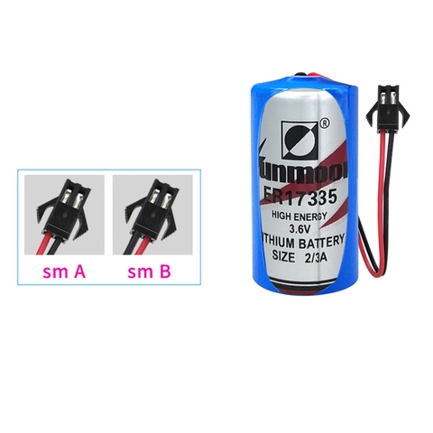Sunmoon ER17335, Pin nuôi nguồn 3.6V 2100mAh