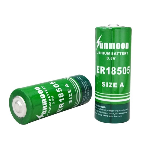 Sunmoon ER18505, Pin nuôi nguồn 3.6V 4100mAh
