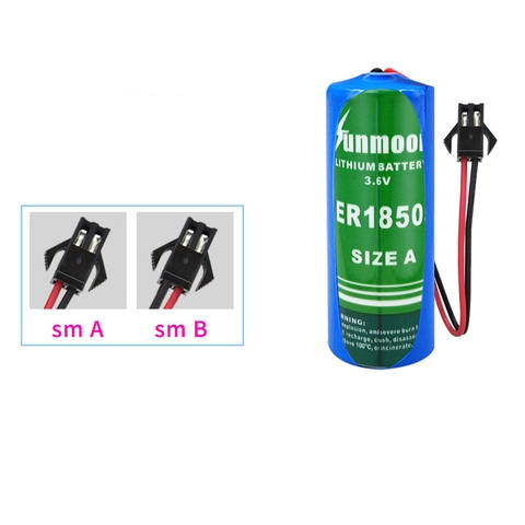 Sunmoon ER18505, Pin nuôi nguồn 3.6V 4100mAh