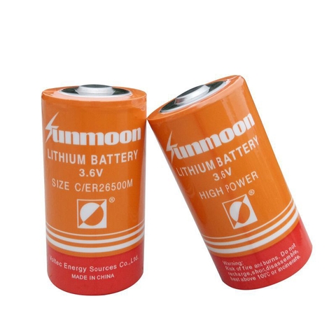Sunmoon ER26500M, Pin nuôi nguồn 3.6V 6000mAh