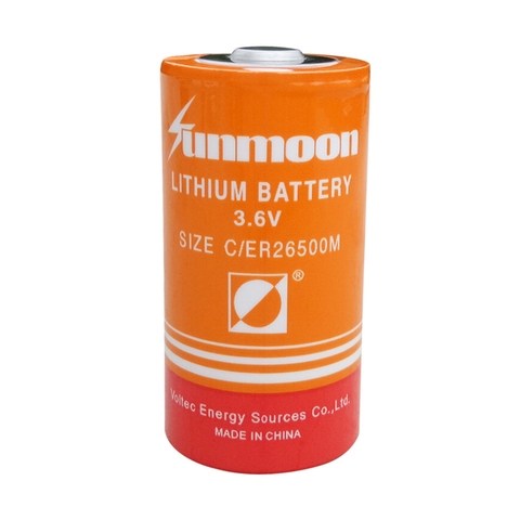 Sunmoon ER26500M, Pin nuôi nguồn 3.6V 6000mAh