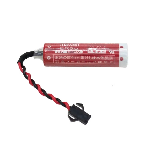 Pin nuôi nguồn Maxell ER6C 3.6V Giắc đen SMA