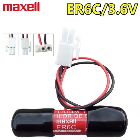 Pin nuôi nguồn Maxell ER6C 3.6V Giắc trắng