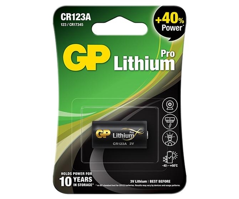 Pin GP CR123A Pro Lithium