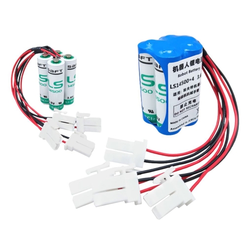 Pin SAFT LS14500 3.6V Bộ 4 viên nối Giắc 4LS14500