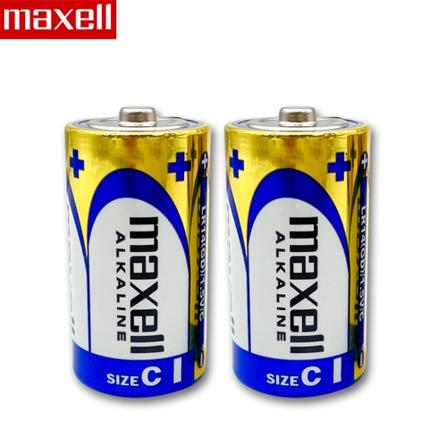 Pin Trung (pin cỡ C) Maxell Alkaline LR14(GD) 1.5V