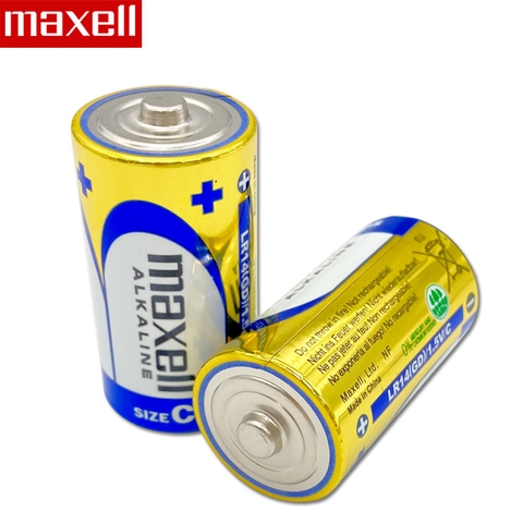 Pin Trung (pin cỡ C) Maxell Alkaline LR14(GD) 1.5V
