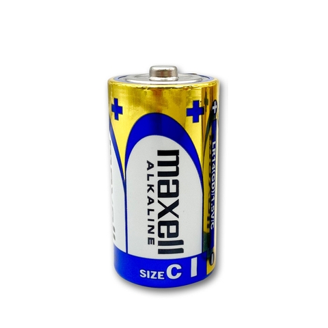 Pin Trung (pin cỡ C) Maxell Alkaline LR14(GD) 1.5V
