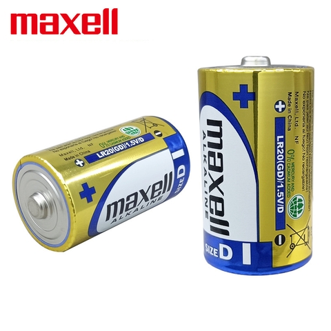 1 Viên Pin Đại (Pin cỡ D) Maxell Alkaline 1.5V LR20(GD)