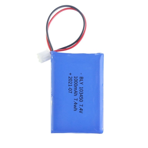 Pin sạc Lipo 7.4V 1000mAh 103450