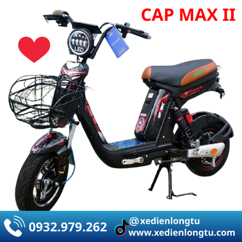 XE ĐẠP ĐIỆN CAP MAX II