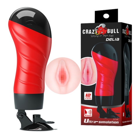 Âm đạo giả hít tường đa năng Baile Crazy Bull Pro