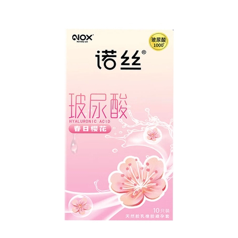 Bao cao su Nox HA Cherry Blossom hoa anh đào hộp 10 cái