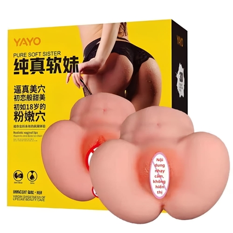 Âm đạo giả nguyên khối Yayo Pure Soft Sister 1.8kg