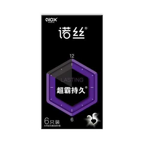 Bao cao su Nox Speed Master Lasting kéo dài thời gian hộp 6 cái