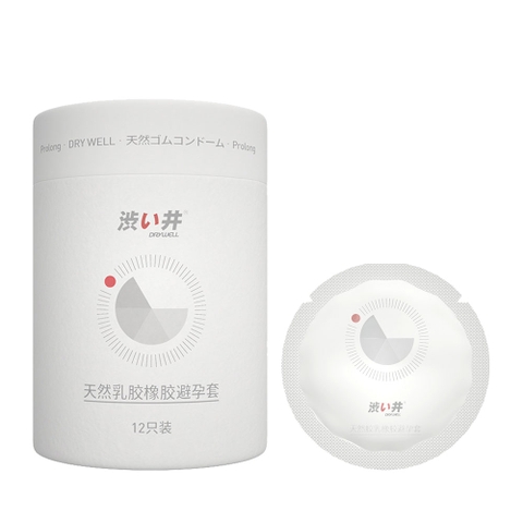 Bao cao su Drywell Long Lasting Pro kéo dài quan hệ hộp 12 cái