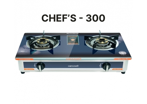 Bếp gas dương kính Chefs-300