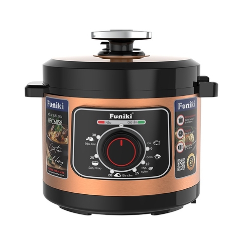Nồi áp suất điện 6L Funiki HPC6858