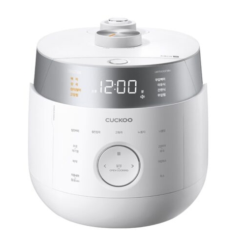 Nồi cơm điện cao tần áp suất kép Cuckoo 1.8L (trắng)