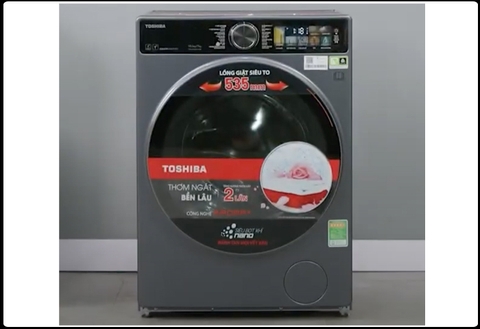Máy giặt sấy Toshiba Inverter giặt 10.5 kg - sấy 7 kg T25BZU115MWV(MG)