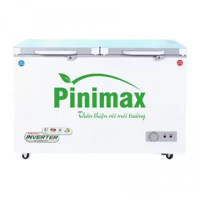 Tủ đông Pinimax 390L 2 ngăn đông mát Inveter 39W4KD
