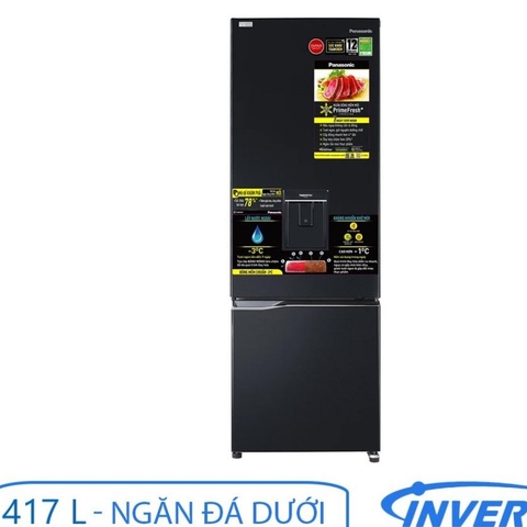 Tủ lạnh Panasonic Inverter 417 lít BX471GPKV