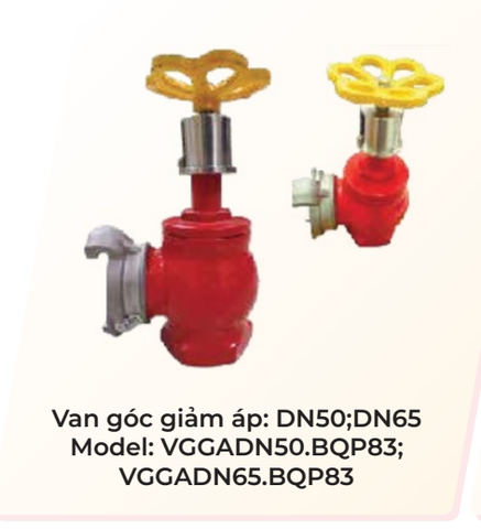 Van góc giảm áp DN50, DN65 83MEC