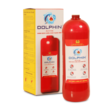 Bình chữa cháy bột Dolphin 4kg