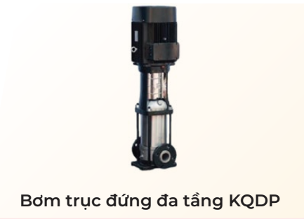 Sản phẩm bơm cho ngành nước sinh hoạt cao tầng Kaiquan