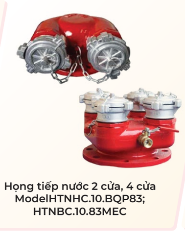 Họng tiếp nước 2 cửa, 4 cửa 83MEC