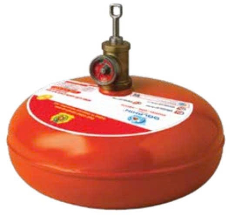 Bình cầu chữa cháy tự động gốc bột Dolphin 6kg
